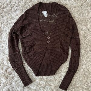 Large Brown Cardigan from the brand Cache!!